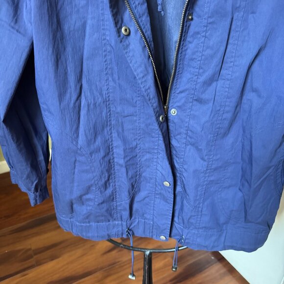 TOMMY BAHAMA WOMEN WINDBREAKER JACKET SIZE LARGE HOODED NW - Picture 3 of 6